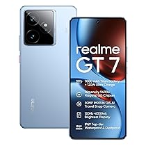 realme GT 7 5G Smartphone 12+512GB,Chip Dimensity 9400e,50MP IMX906 OIS +50MP Fotocamera,7000mAh Batteria Titan,6.78” 120Hz 6000nits Display Sportivo Professionale,NFC,Blu