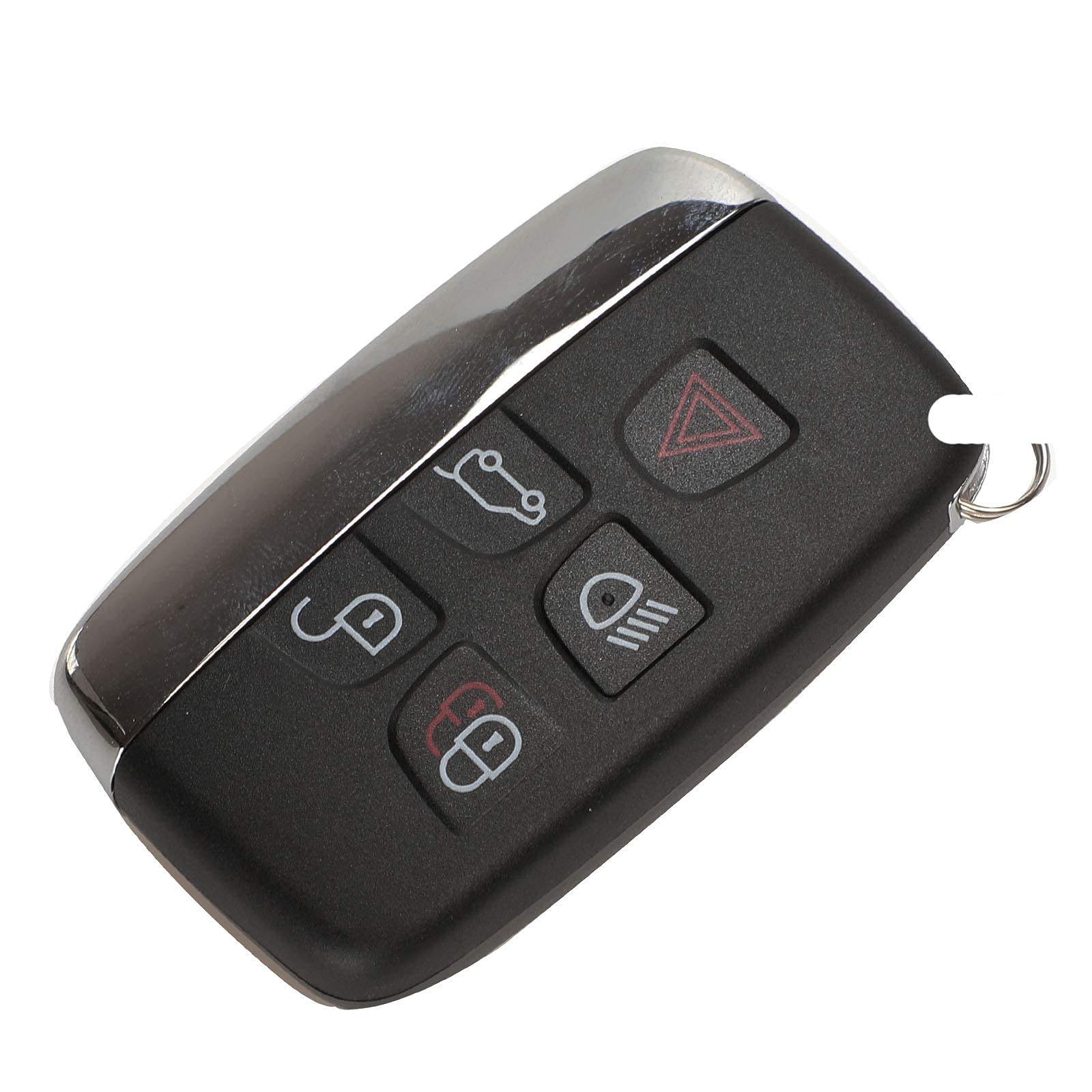 5B 433MHz Telecomando per Jaguar per Land R0ver Discovery 4 Sport Evoque | per Range R0ver per Freelander,5 pulsanti ,Con chip integrato senza chiave ,chiave a distanza per auto adatta,
