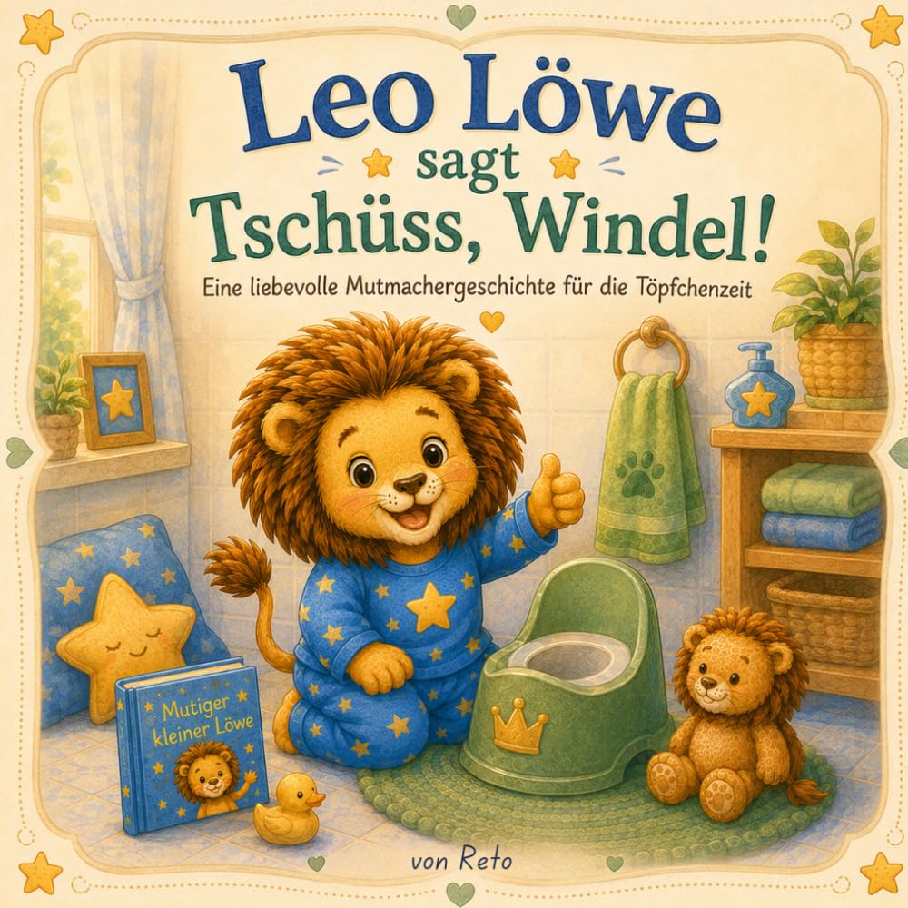 Leo Löwe sagt Tschüss, Windel!: Eine liebevolle Mutmachergeschichte für die Töpfchenzeit