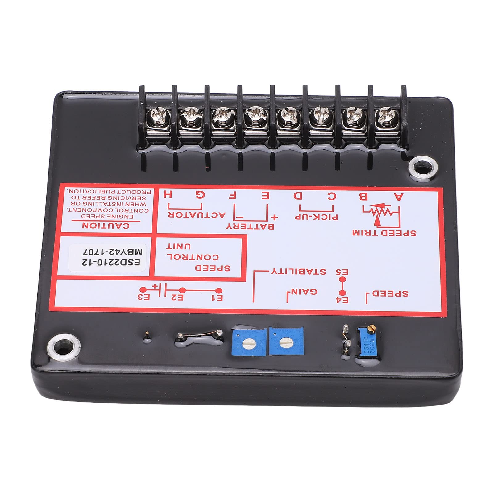 Sterownik Prędkości Generatora Wydajny Elektroniczny Regulator Zespołu Prądotwórczego Zapewniający szybką reakcję, DC 12–24 V do Użytku Domowego