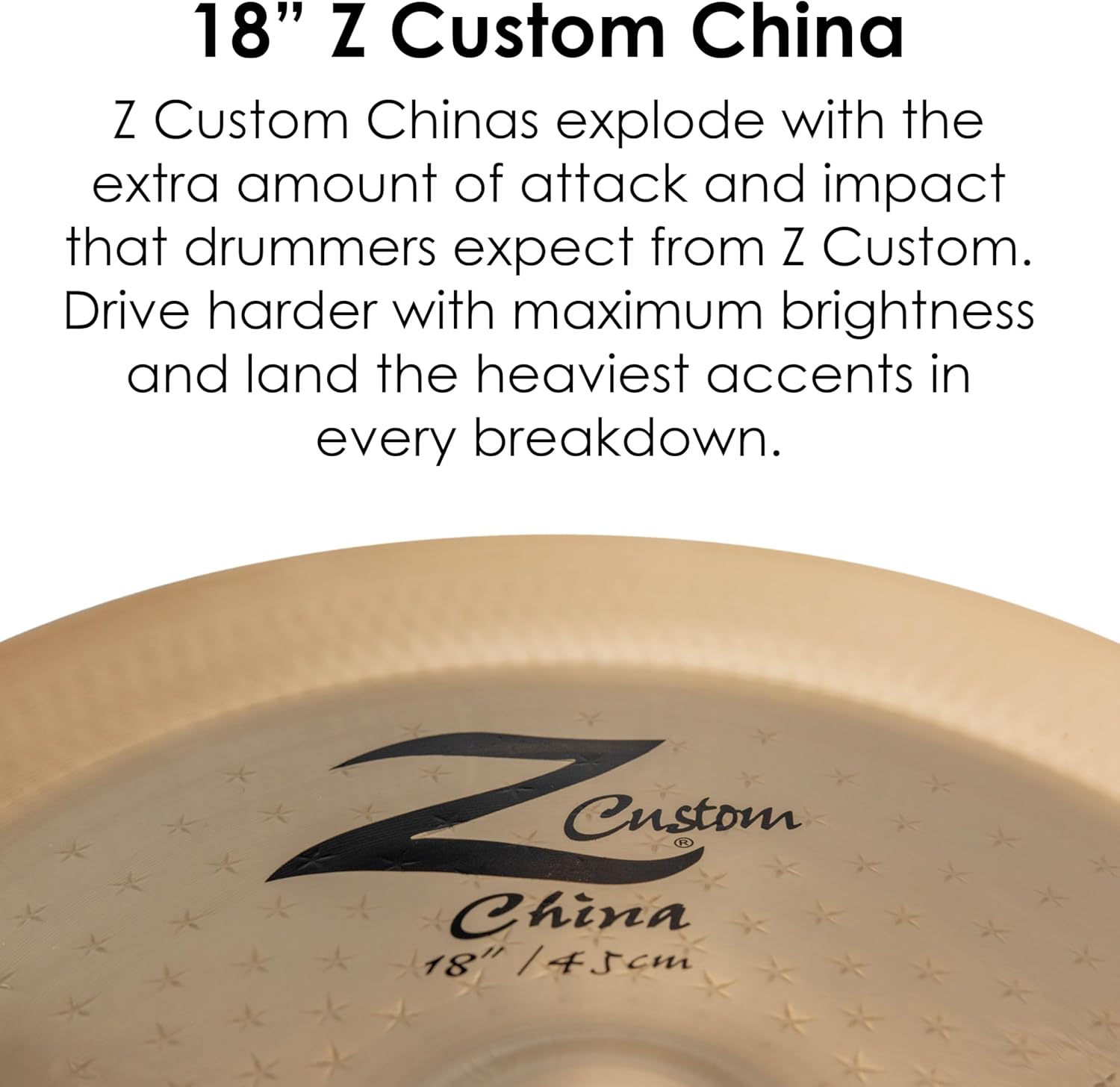 Zildjian Z Custom China, 18 Inch