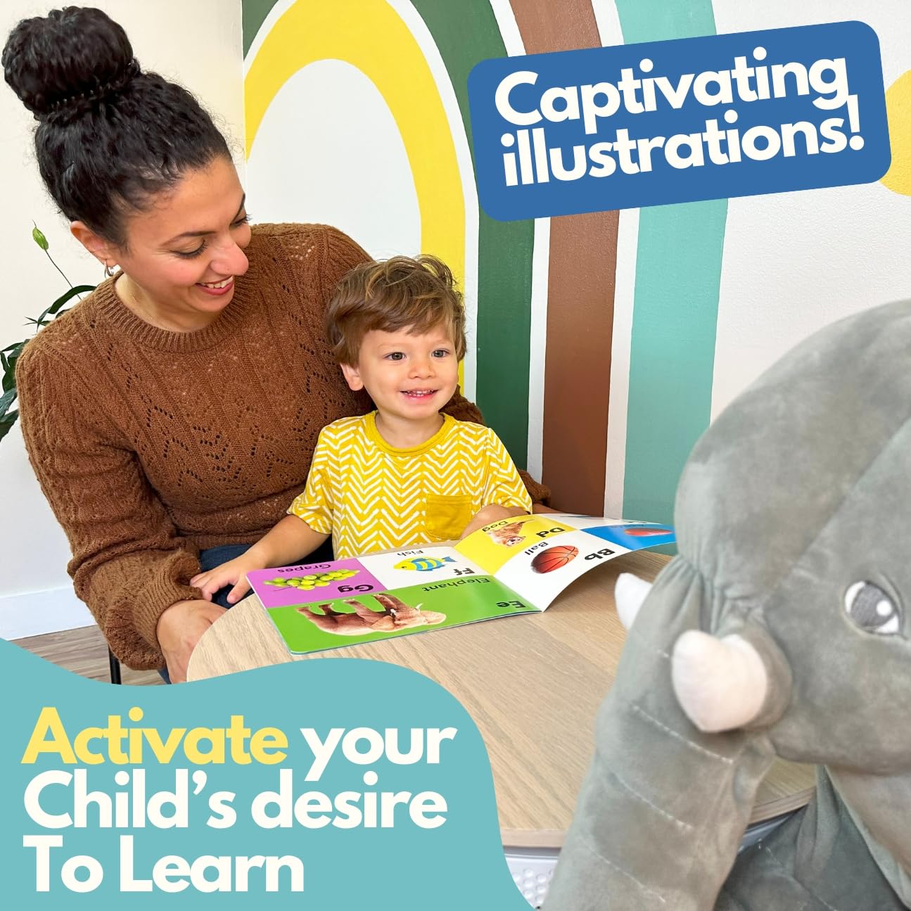 Montessori Toys for 1+ Year Olds - Toddler Learning Activities | Educational Books, Flash Cards & Puzzles Toys | Birthday Gifts for 1, 2, 3 Year Old Boys Girls, by Pidoko Kids - Image 6