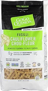 GoGo Quinoa Gluten Free Organic Cauliflower Fusilli Non GMO Pasta 1kg