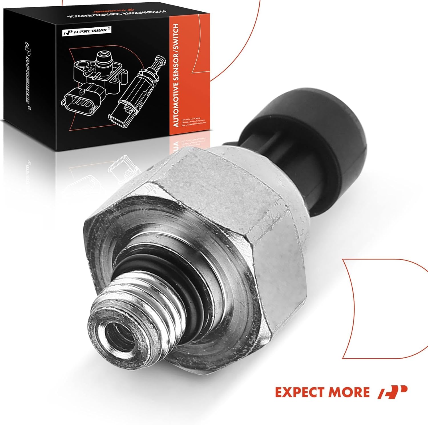 A-Premium Fuel Injection Control Pressure ICP Sensor [W/ 3Pins] Compatible with Ford Diesel 6.0L F-250 F-350 F-450 F-550 Super Duty Excursion 2003 2004 F650 F750 Turbocharged - for# 3C3Z9F838EA