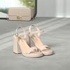 DREAM PAIRS Tacones para Mujer de Plataforma Gruesa con Sandalia 5