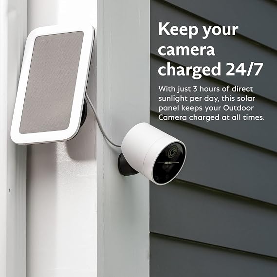 SimpliSafe Wireless Outdoor Security Camera Bundle with Solar Panel, 1080p Camera with 140 View, 8X Zoom, Spotlight, Motion Alerts, Weather-Resistant Solar Charger