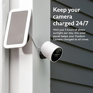 SimpliSafe Wireless Outdoor Security Camera Bundle with Solar Panel, 1080p Camera with 140 View, 8X Zoom, Spotlight, Motion Alerts, Weather-Resistant Solar Charger