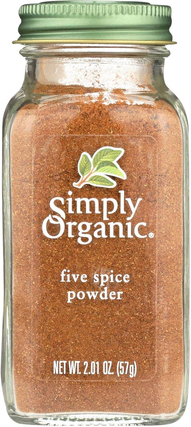 Simply Organic Five Spice Powder, Certified Organic | 2.01 oz | Pack of 6