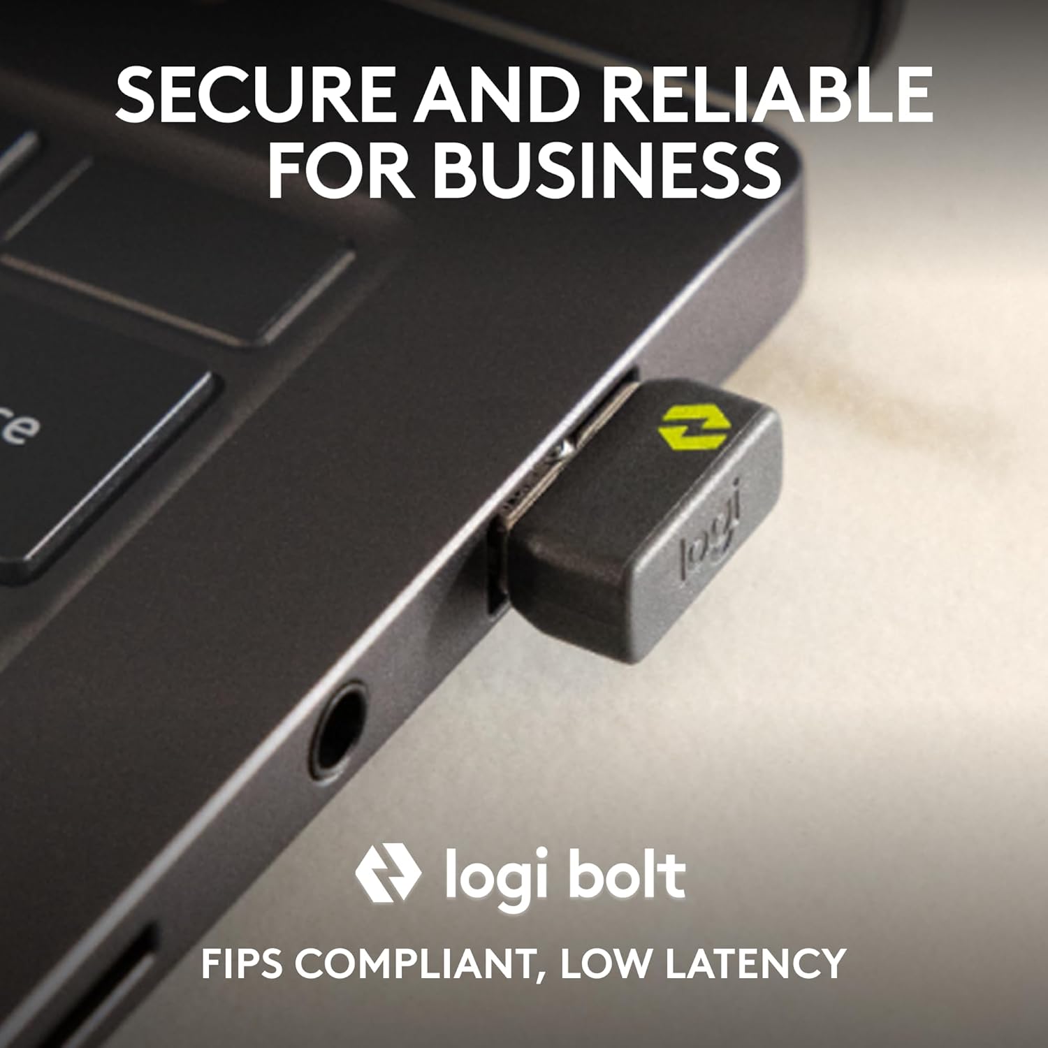 Logitech M240 for Business Silent Wireless Mouse, Secure Logi Bolt USB Receiver, Bluetooth, Globally Certified for Windows, Mac, Chrome, Linux, iPadOS, Android - Graphite