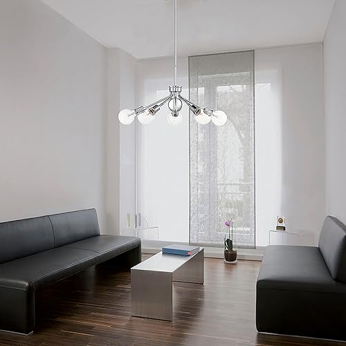 Miniatura 2 de Satco 20524-5.5G16.5LEDCL927120VE12 S21209 - Bombilla LED de filamento antiguo estilo globo (paquete de 2)