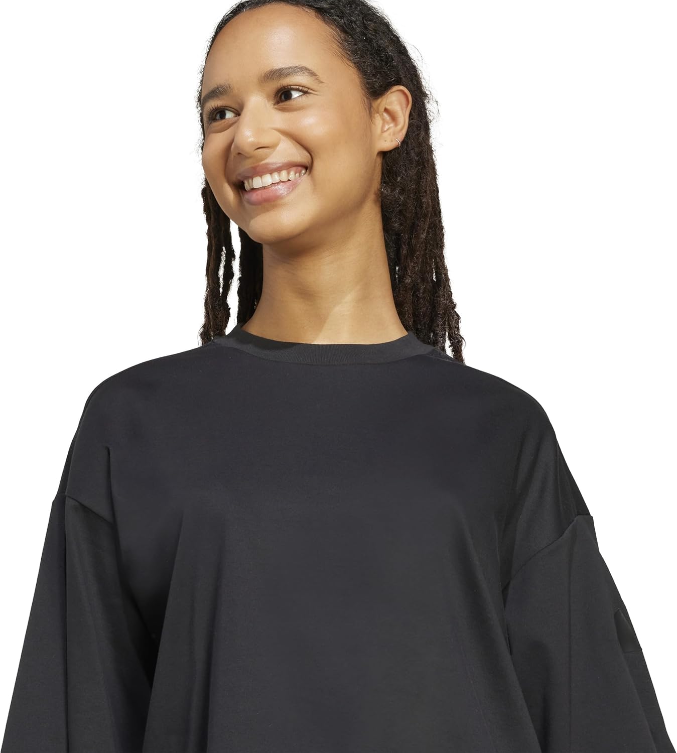 Adidas Womens All Szn Soft Lux Loose T-Shirt - Image 4