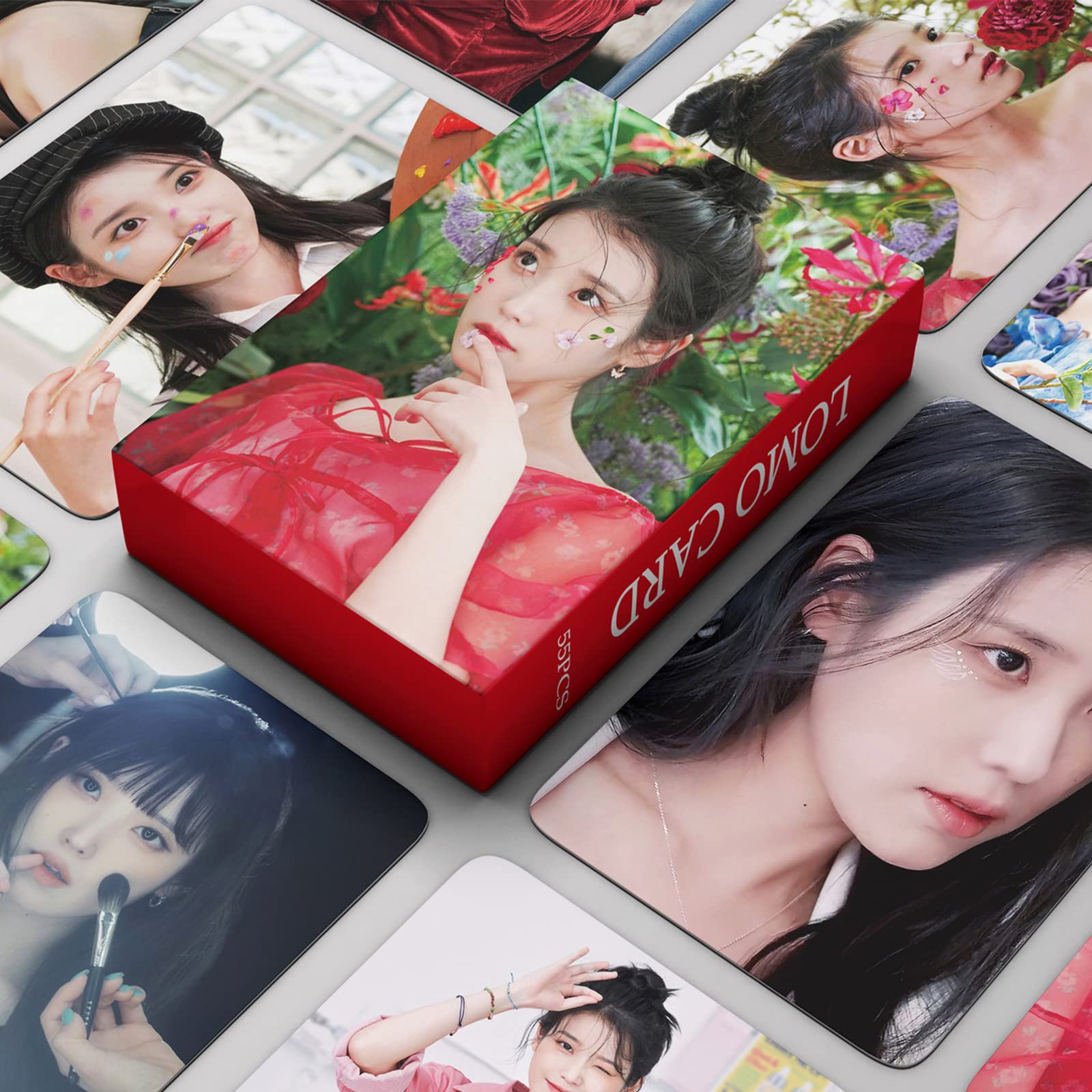 PYAJUU IU Photo Cards 55PCS IU 2023 season's greetings Photocard