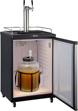 Kegco Keg Dispenser, Stainless Steel