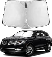 Vista 87 de EcoNour Parasol para Subaru Crosstrek 2013-2015 2016 2017, visera solar para parabrisas delantero y ventana, bloqueador de calor UV y protector