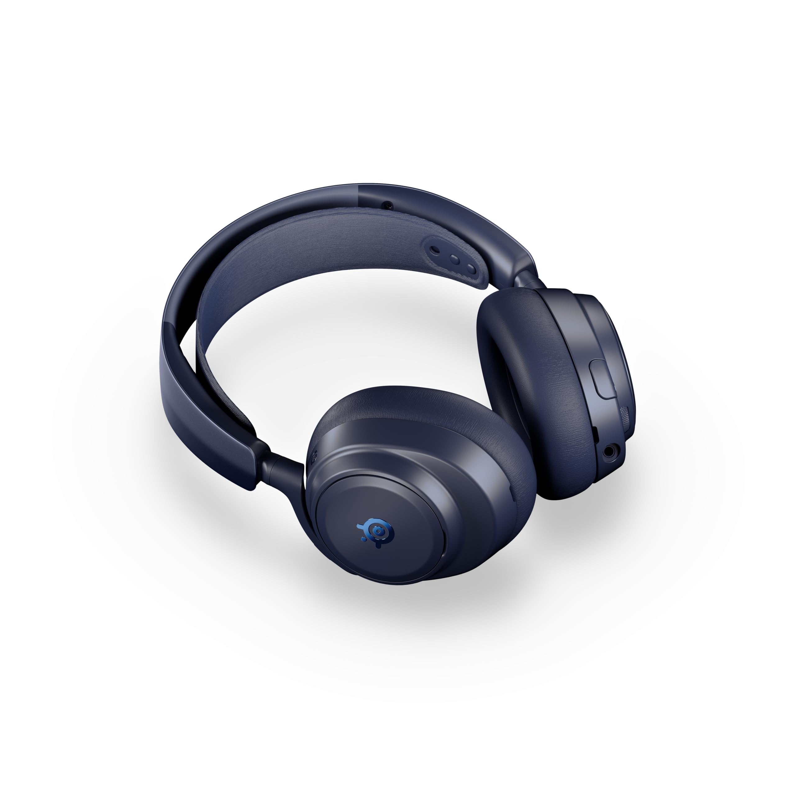 SteelSeries Arctis Nova Pro Omni – Bezprzewodowy dźwięk Hi‑Res, 96kHz/24bit, ANC, mikrofon ClearCast Pro, redukcja szumów AI, aplikacja mobilna, Mix 2,4GHz + BT, OmniPlay PC+PS5+Xbox – Midnight Blue