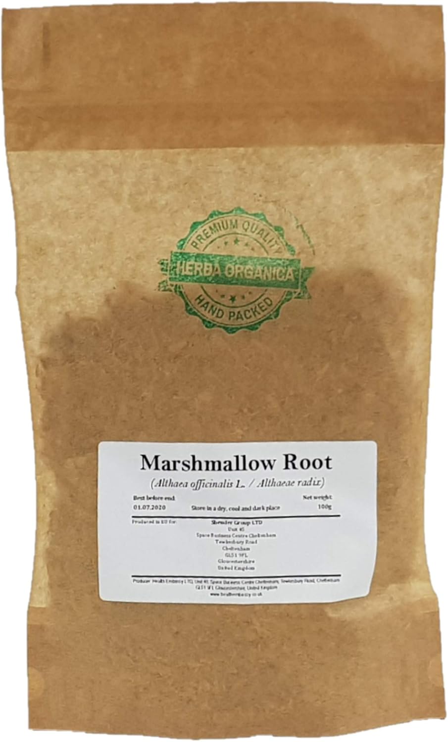 Marshmallow Root Althea Officinalis L Herba Organica Marshmallow (100g) Amazon.co.uk
