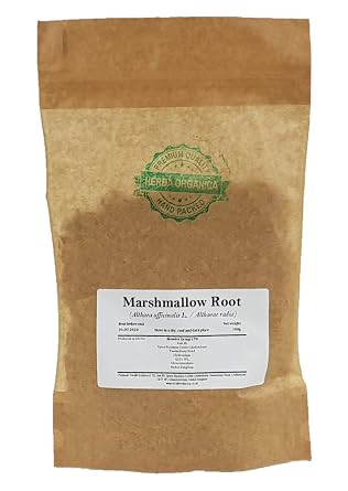 Herba Organica Marshmallow Root - Althea Officinalis L - Herbal Tea 100g
