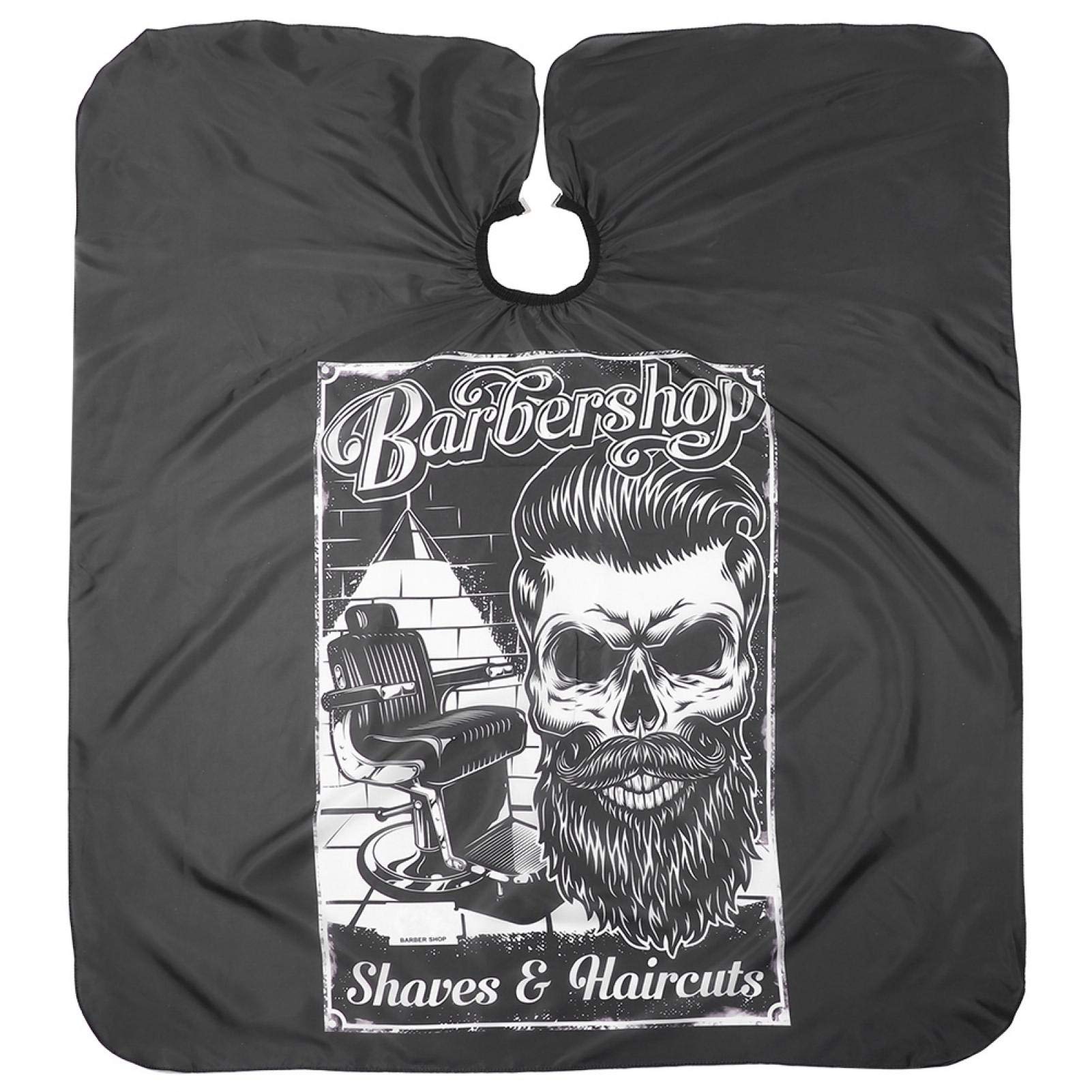 Hairdressing Apron, Hanging Buckle Waterproof Cape, Easy to Operate Non-Sticking Waterproof Comfortable Hair Dye for Hair Perm-image-39