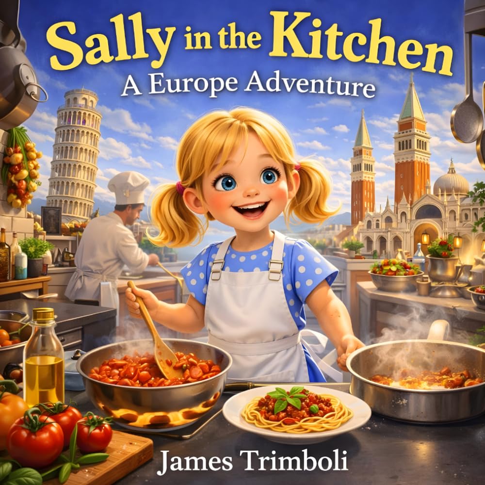 Sally in the Kitchen: A Europe Adventure: A Heartwarming story of Courage, Cooking, and Confidence