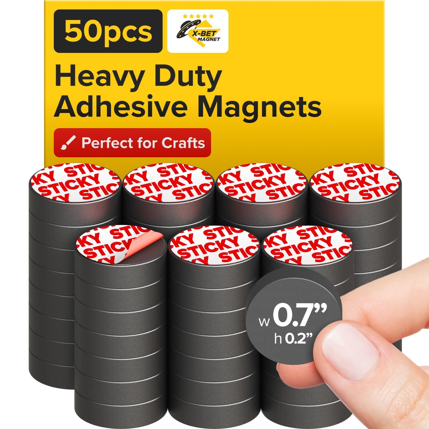 Strong Ceramic Round Small Magnets, 0.7x0.2 (18x5mm), 10 Pcs — Amazon image 8