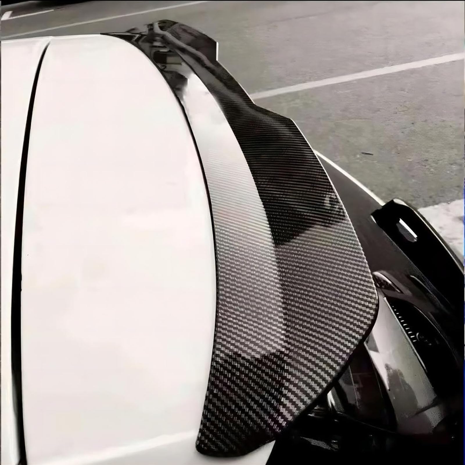 Aileron Spoiler Arrière Noir Brillant Pour Renault Rafale - Neuf, Origine France