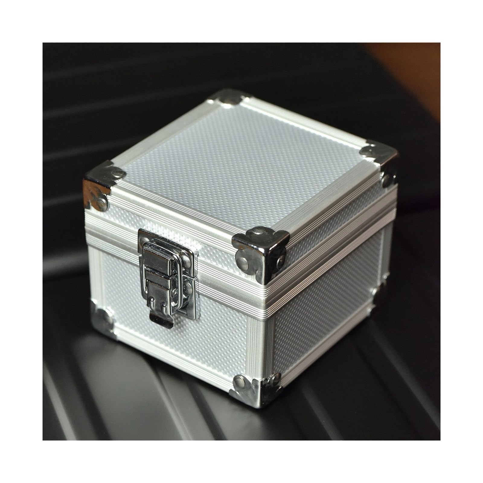 ANVLOJRIH Watch Box Single Watch Storage Box Metal Watch Storage Box Watch Portable Watch Display Storage Box Watches Box(A)