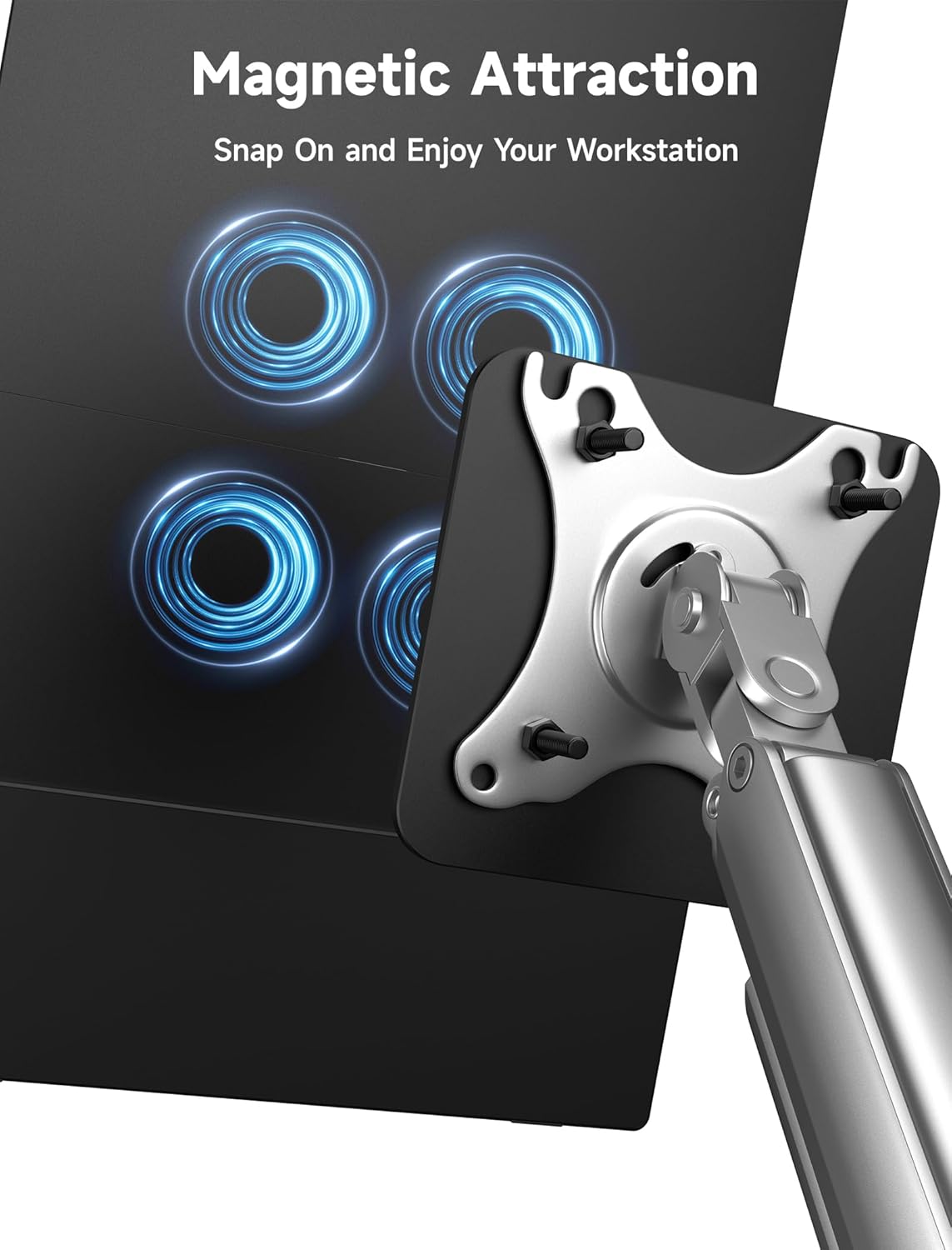 JSAUX Snap VESA Adapter FlipGo 13.5" 15.6" & 16" Portable Monitor Dual Screen