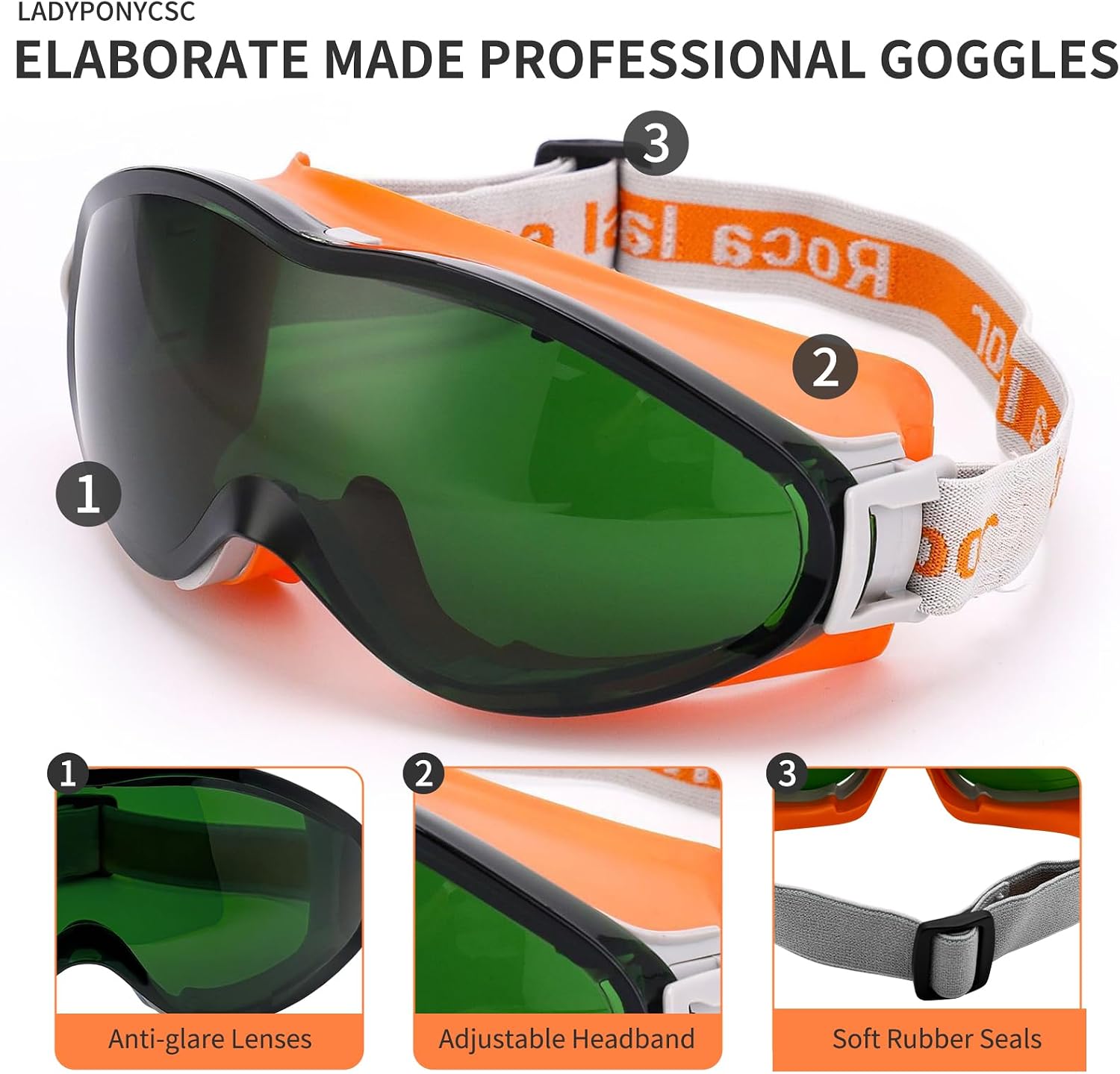 Welding Safety Glasses Shade 5 Brazing Flame Cutting Eye Protection for Men Cutting Torch