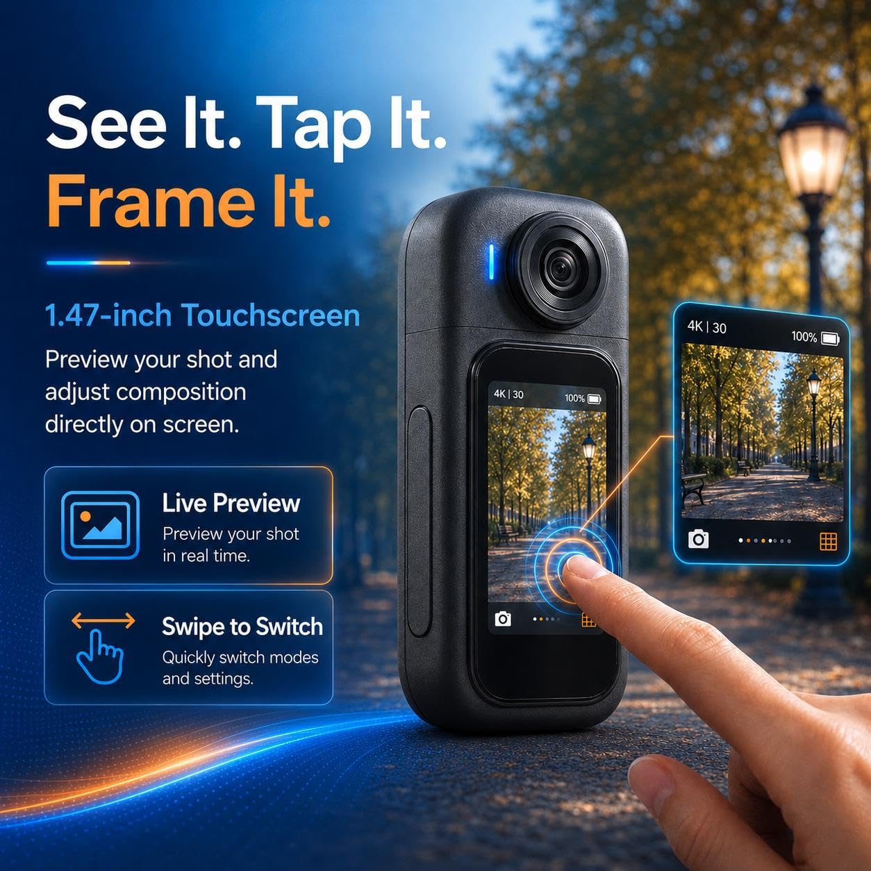 Kamera sportowa 1080P 32G z kartą pamięci 32 GB, kamera sportowa 1080P z klipsem i wisiorkiem, czujnik CCD, samowyzwalacz