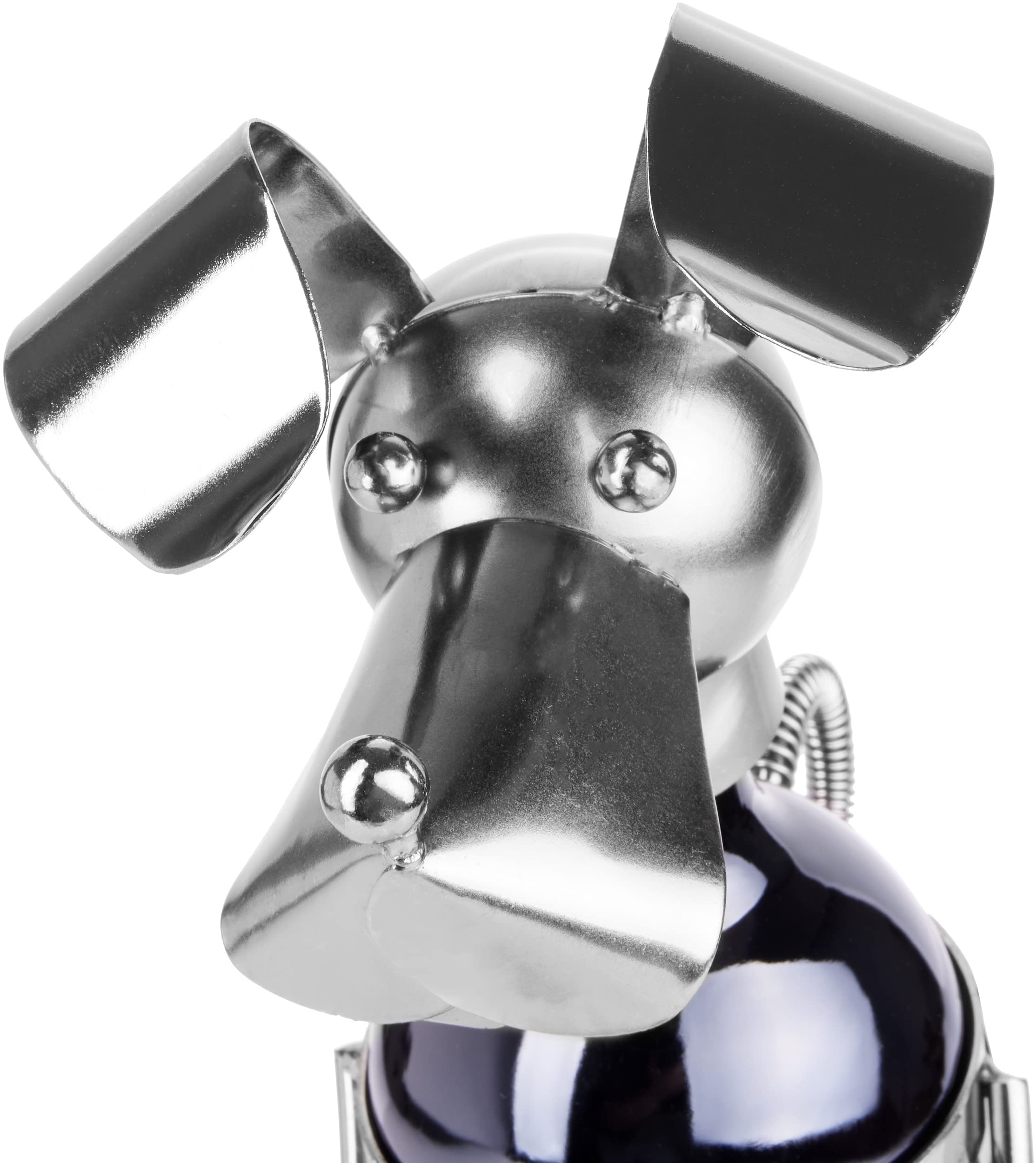 BRUBAKER Porte-bouteilles Barman Métal Sculpture Cadeau