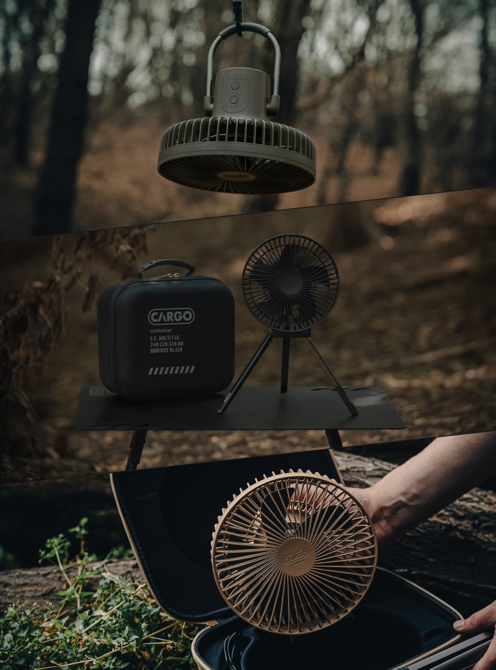 Amazon.co.jp: CARGO CONTAINER カーゴコンテナ DUAL FAN 扇風機