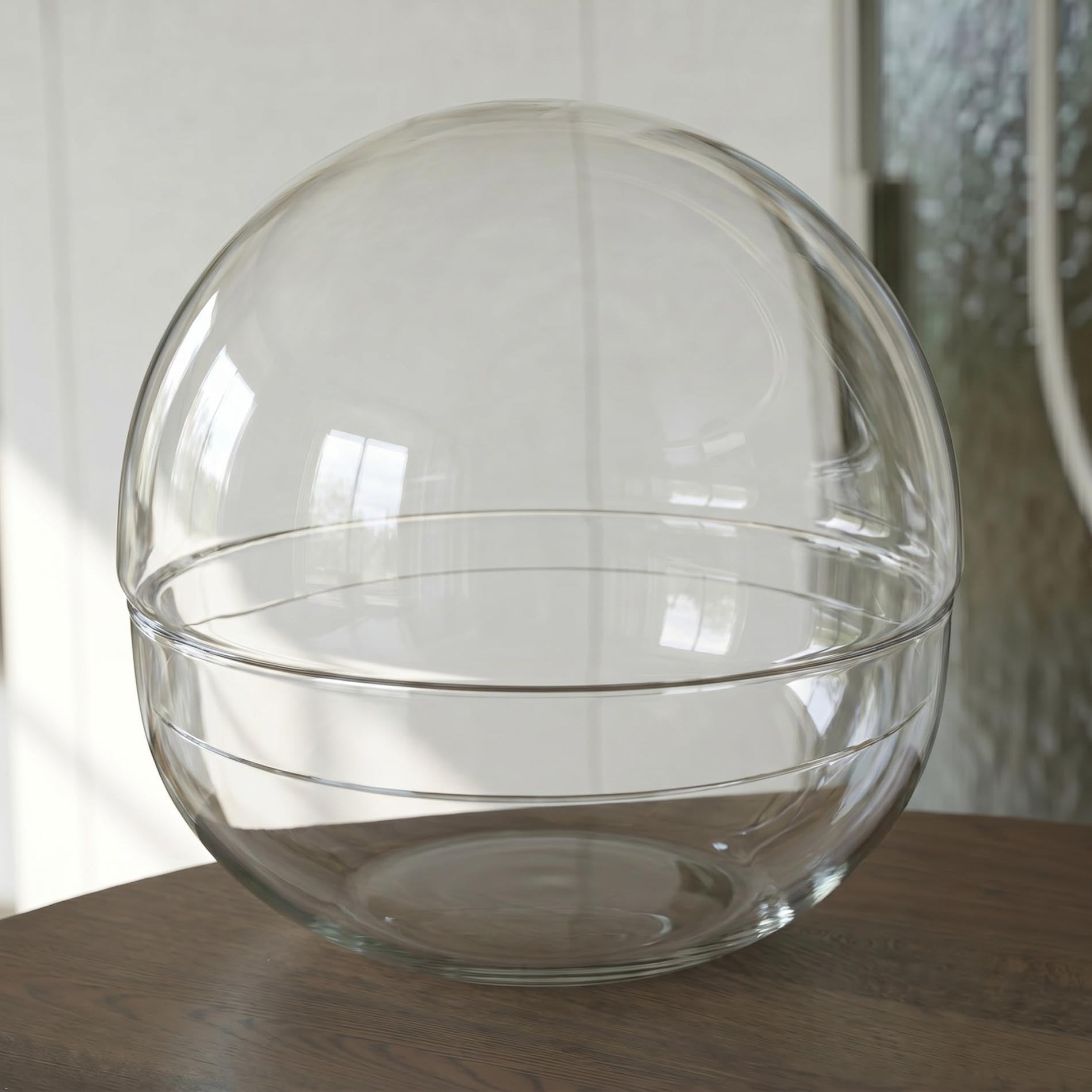 urbanjngl - Terrarium Fles 'Dome XL' - Zweiteiliges Bolglas, Geschlossen, Ø 28 cm, Höhe 28 cm - Ideal für Pflanzen und Dekoration im Innenbereich