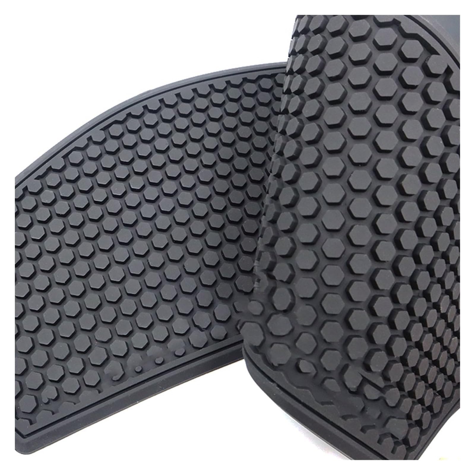 Protección de la almohadilla del tanque Almohadilla de depósito para motocicleta, pegatina de protección de tanque de combustible, almohadilla de goma, almohadillas de tracción para agarre de rodilla