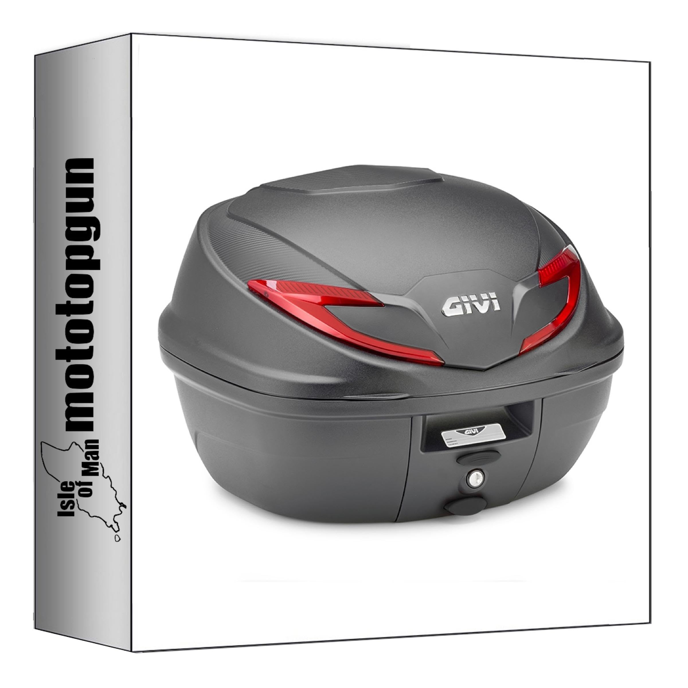 Top Case Givi B360N2 Monolock noir 36L : idéal pour vos trajets quotidiens en Honda CB500F - 6
