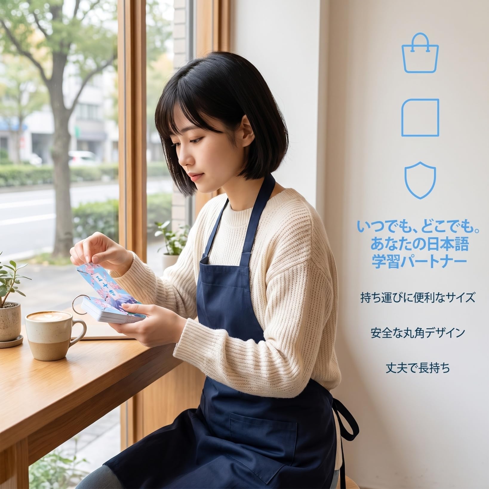 Amazon.co.jp: OSALADI 初心者向け日本語フラッシュカードセット 五十