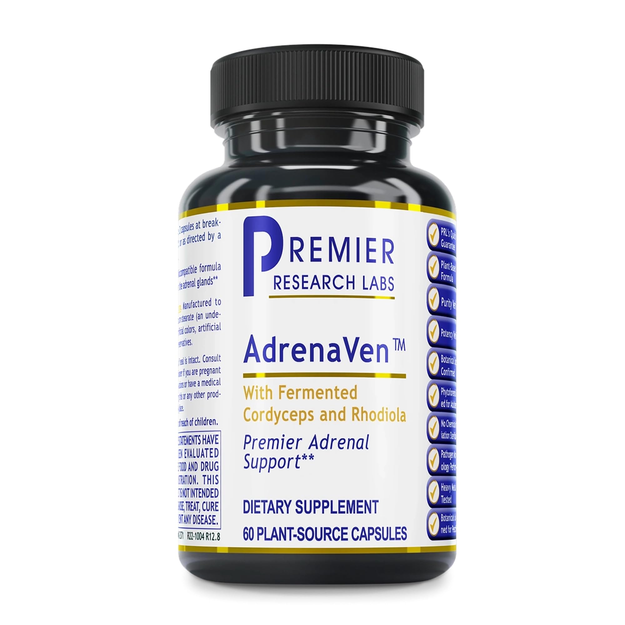 Premier Research Labs 30 Servings AdrenaVen - 60 Plant-Source Capsules