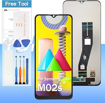 Yondista for Samsung Galaxy M02s Screen Replacement 6.5" SM-M025F/DS, SM-M025F LCD Display Touch Digitizer Assembly with Tools