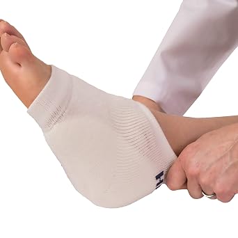 Heelbo Heel/Elbow Protection Sleeve White Large Slip-On D 12039, 12 Ct