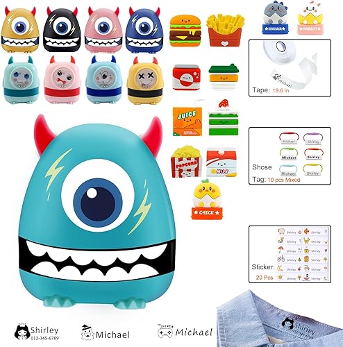 Sello con nombre personalizado para ropa infantil, sello con nombre personalizado para ropa de niños, etiquetas adhesivas para ropa de bebé,