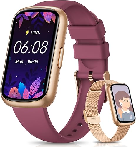 Fitness Watches for Women, Fitness Tracker Watch with Heart 24H RateBlood OxygenSleep Monitor, 20+ Sports Modes Smart Watches for Women, Activity
