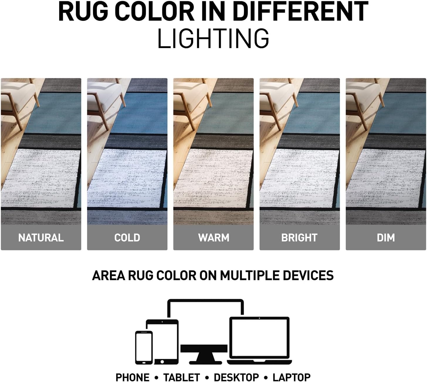 Rugshop Contemporary Modern Boxes for Home Office,Living Room,Bedroom,Kitchen Non Shedding Area Rug 2' x 3' Blue/Gray