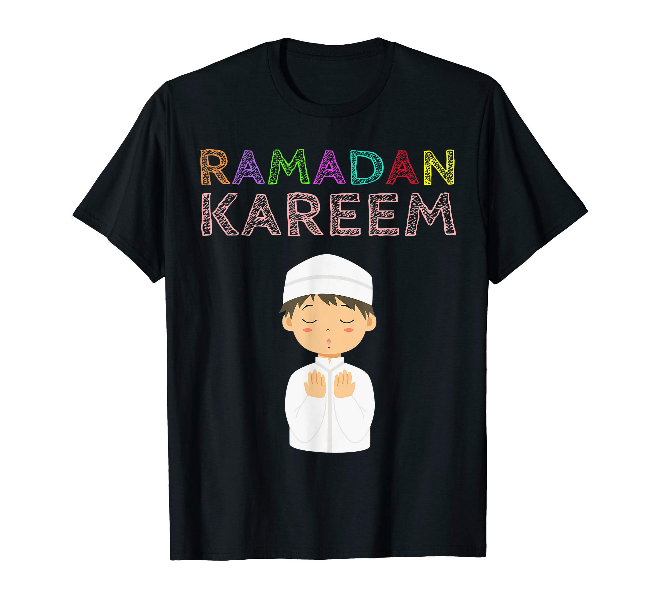 Muslim boy Ramadan Fasting Taraweeh Ramadan quran tshirt T-Shirt