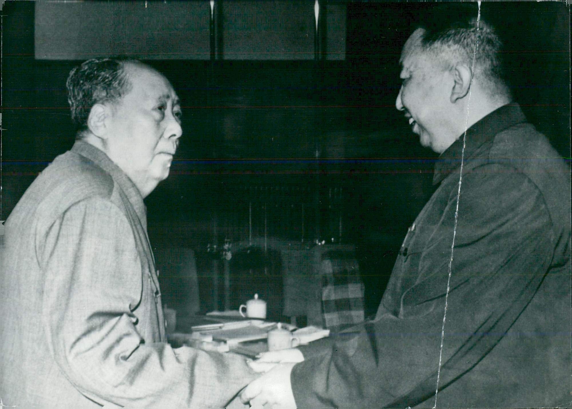 Vintage photo of Hua Guofeng Politician China Miscellaneous: Historical Picture
