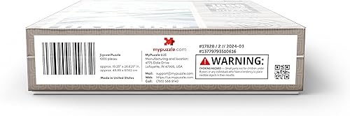 Vista 9 de MyPuzzle Ukraine: Kiev, póster vintage, rompecabezas de 1000 piezas para adultos