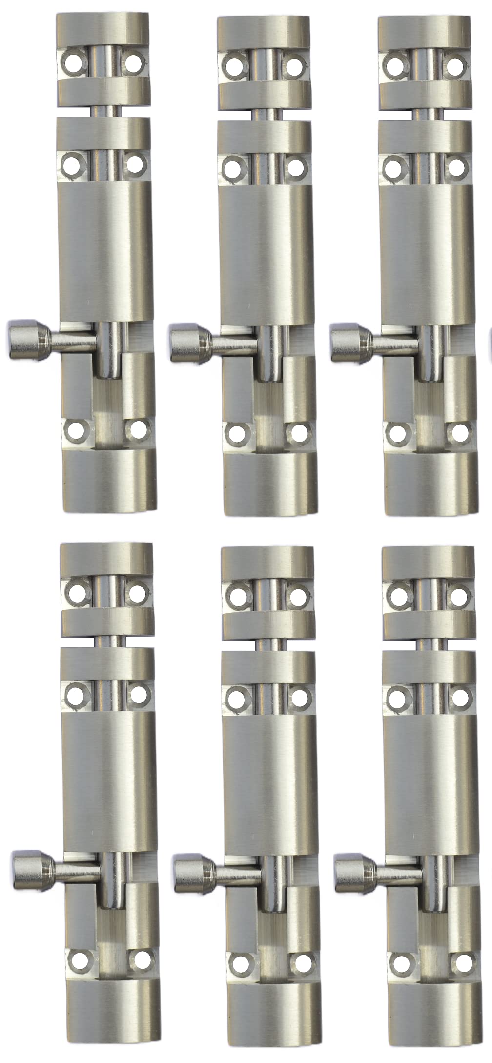 DHAKAD Stainless Steel Tower Bolts - 4 Pack -18