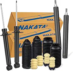 Kit Completo Suspensão Compatível com Gol G2 G3 G4 – 4 Amortecedores + Batentes e Coifas Dianteiro e Traseiro