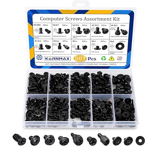 Steam Machine May Slip to 2027 7 716JQfl uPL. SX522 507Pcs Professional Computer Screws Assortment Kit, Includes Motherboard Screws, Standoffs, PC Case, SSD, Hard Drive, Fan, CD-ROM Screws, Long-Lasting for DIY PC Build and Repair