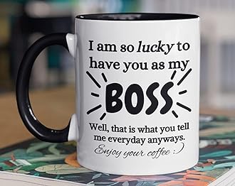 Funny Boss Mug/bosses Day Gift/boss Coffee Mug/boss Appreciation Gift/bosses Bir Printed Coffee and Tea Ceramic Mug- 320 ML Ceramic Coffee Mug 5687