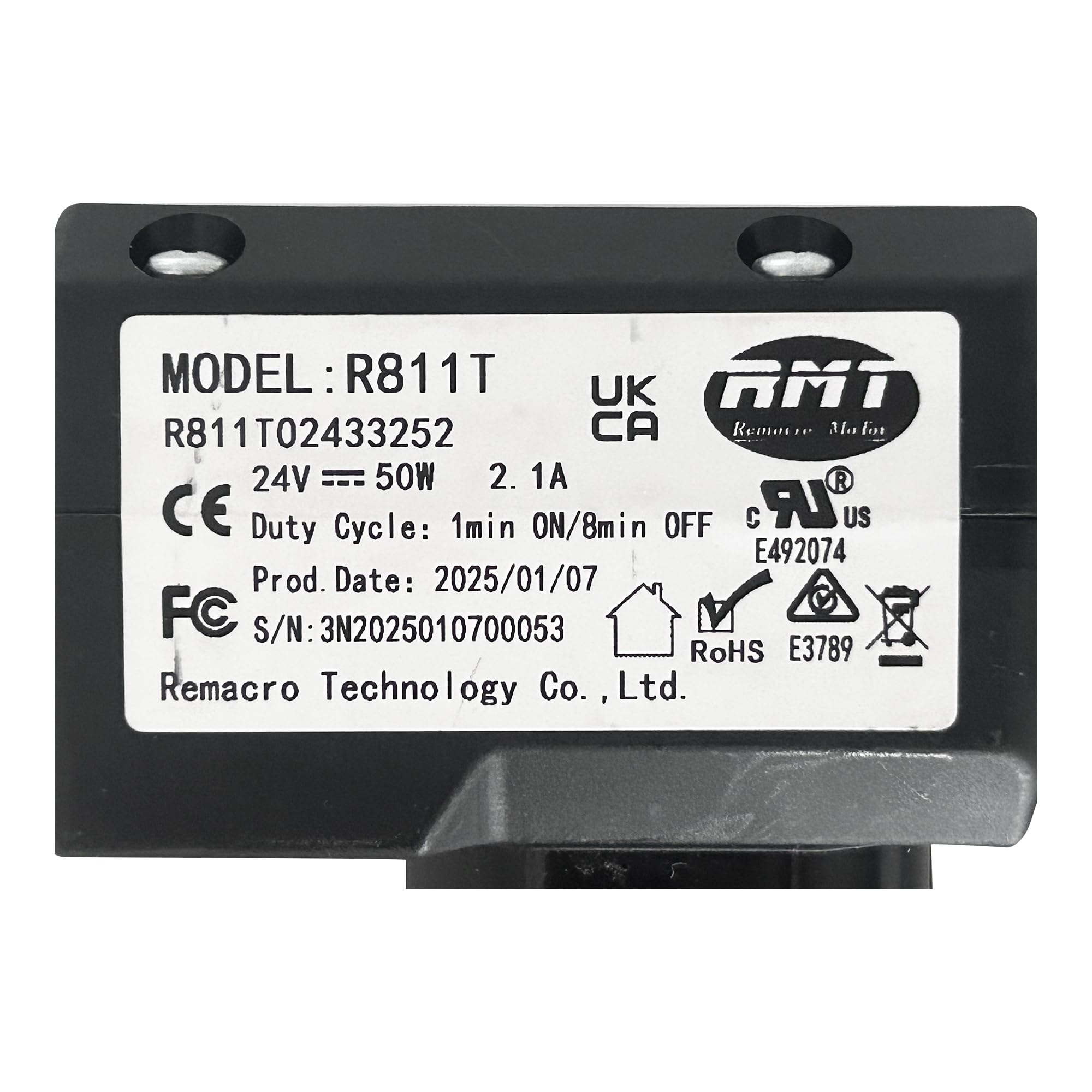 Fruhdi Power Recliner Sofa Lift Chairs RMT Motor Actuator Model R811T R811T02433252 Replacement