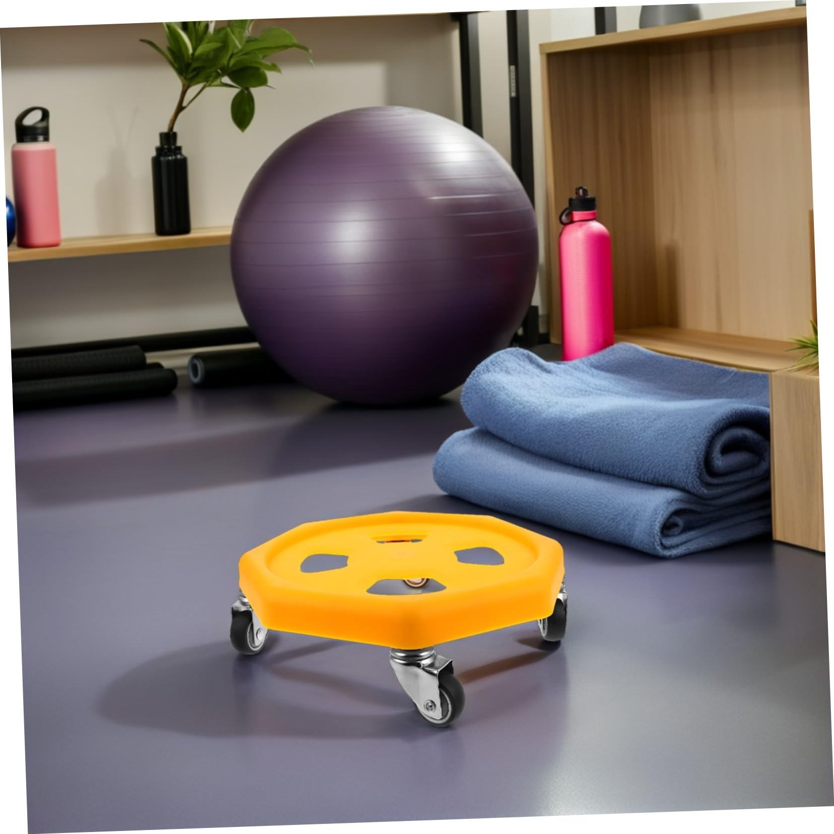 Disco Deslizante para Abdominales Equipo De Fitness Discos Deslizantes para Entrenamiento De Central Rueda De Ejercicio